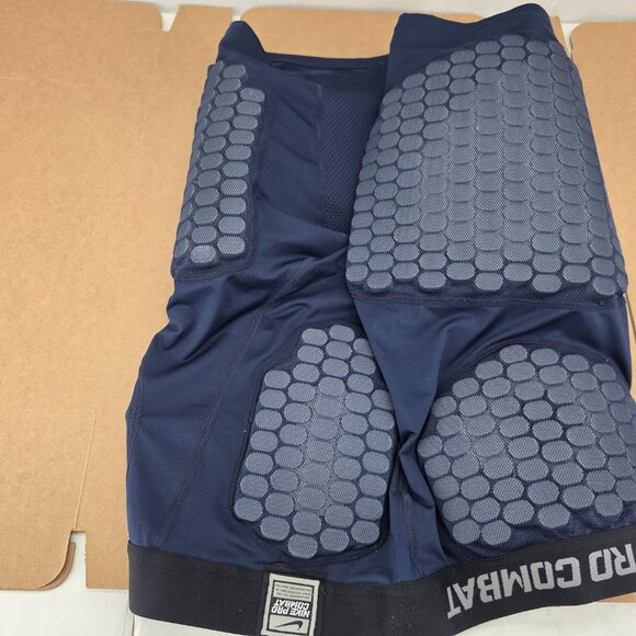 Nike Pro Combat HyperStrong Padded Basketball  Compression Shorts Blue  Men’s M - Picture 7 of 7